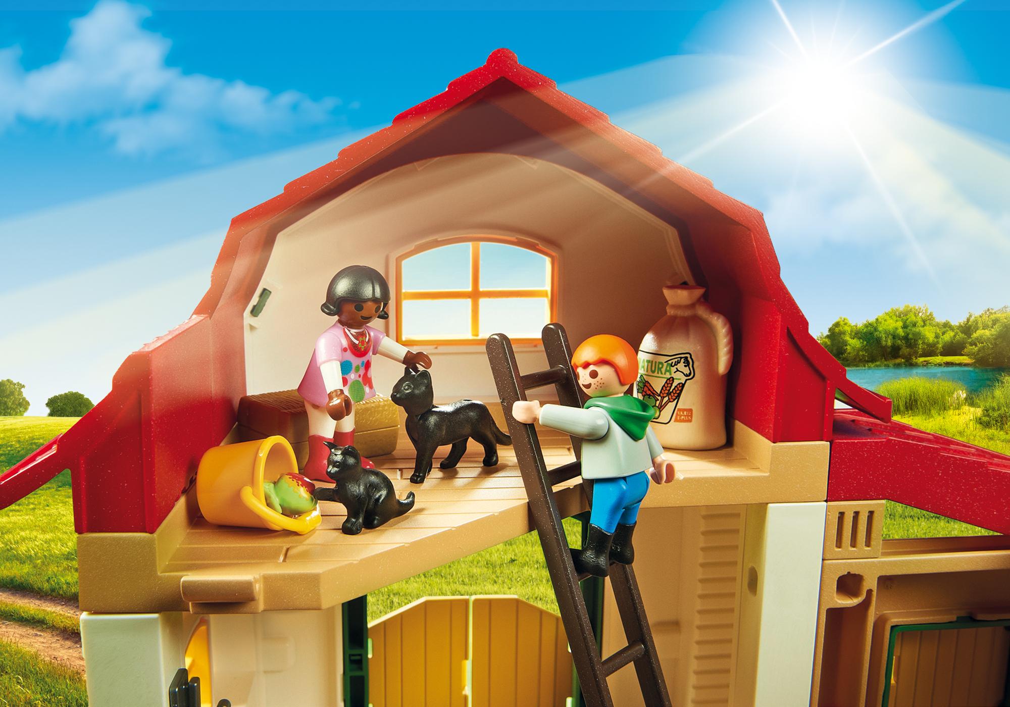 playmobil country pony farm