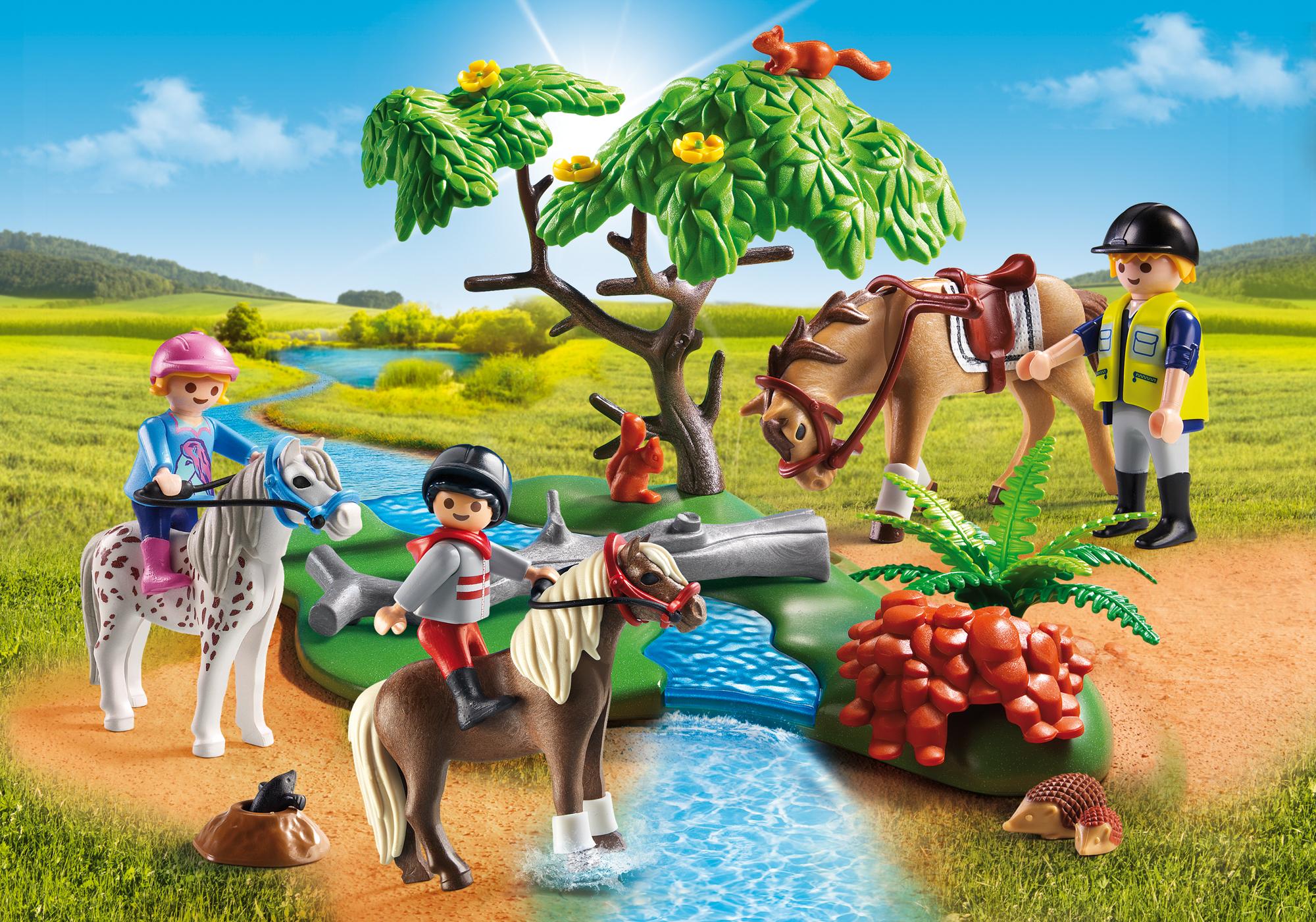 playmobil country horseback ride