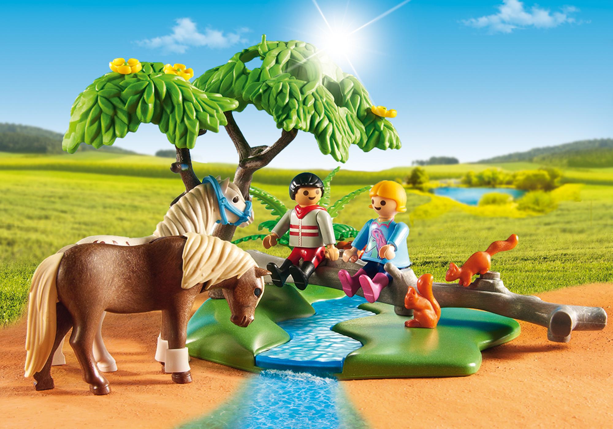 playmobil country horseback ride