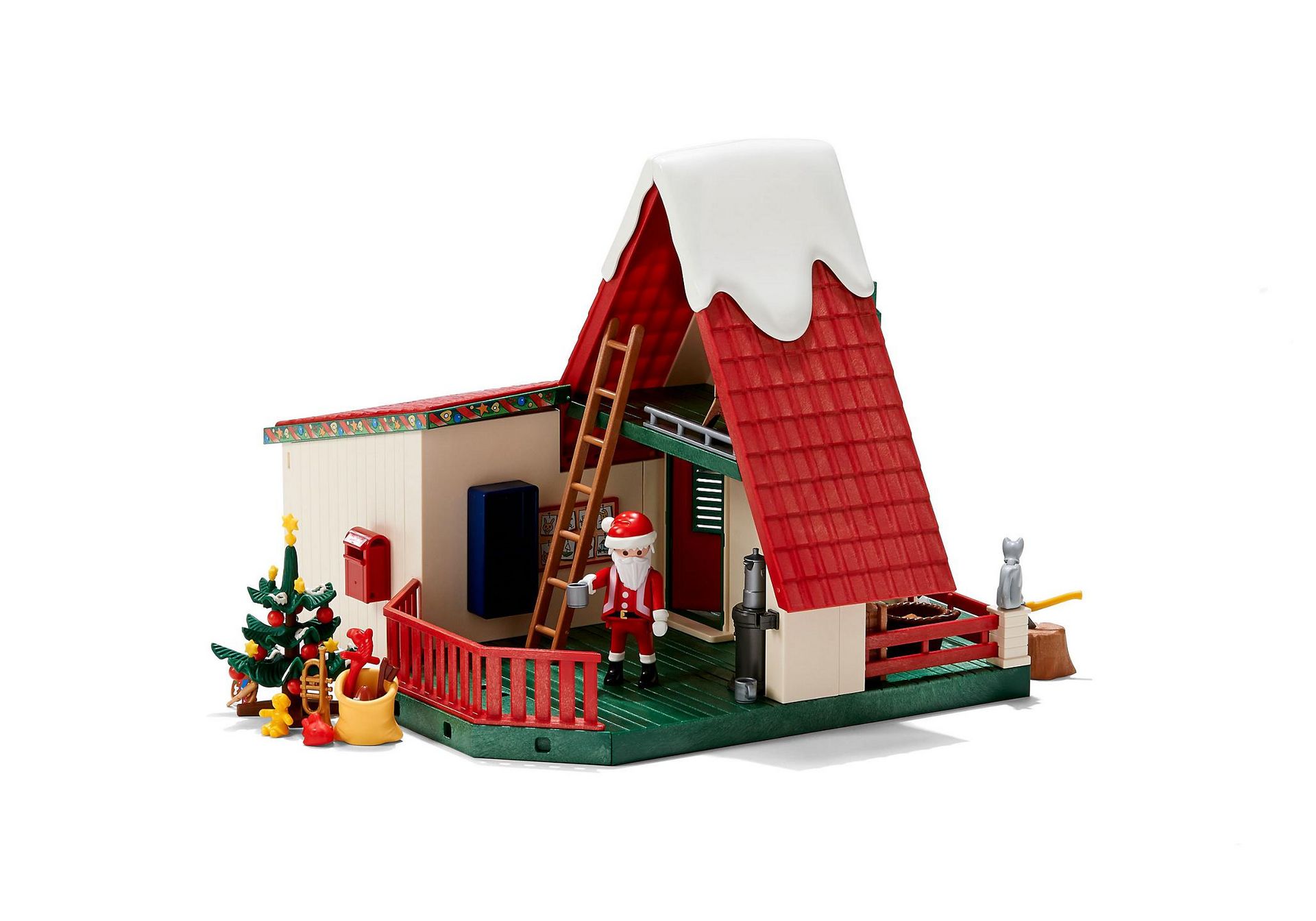 Playmobil 5976 Zuhause beim Weihnachtsmann Geländer Wand Dach Boden Ersatzteile 