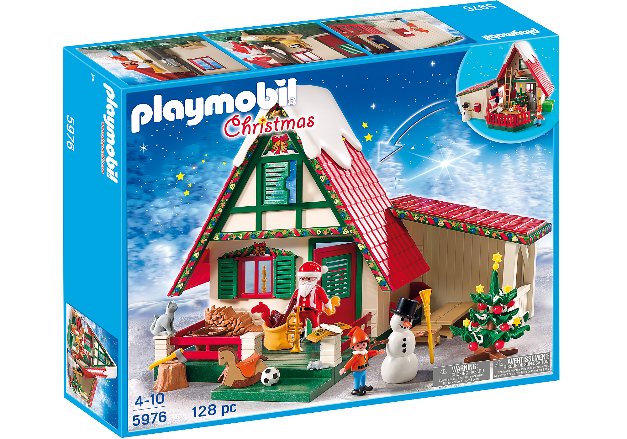 Babbo Natale Xxl Playmobil.La Dimora Di Babbo Natale 5976 Playmobil Italia