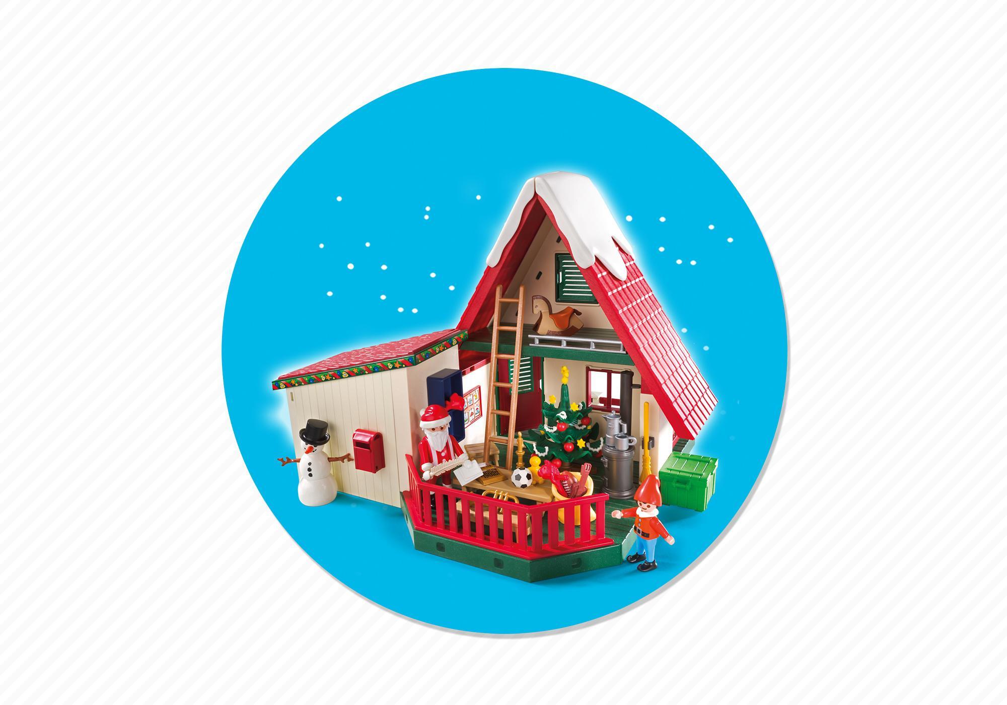 casa maletin papa noel playmobil