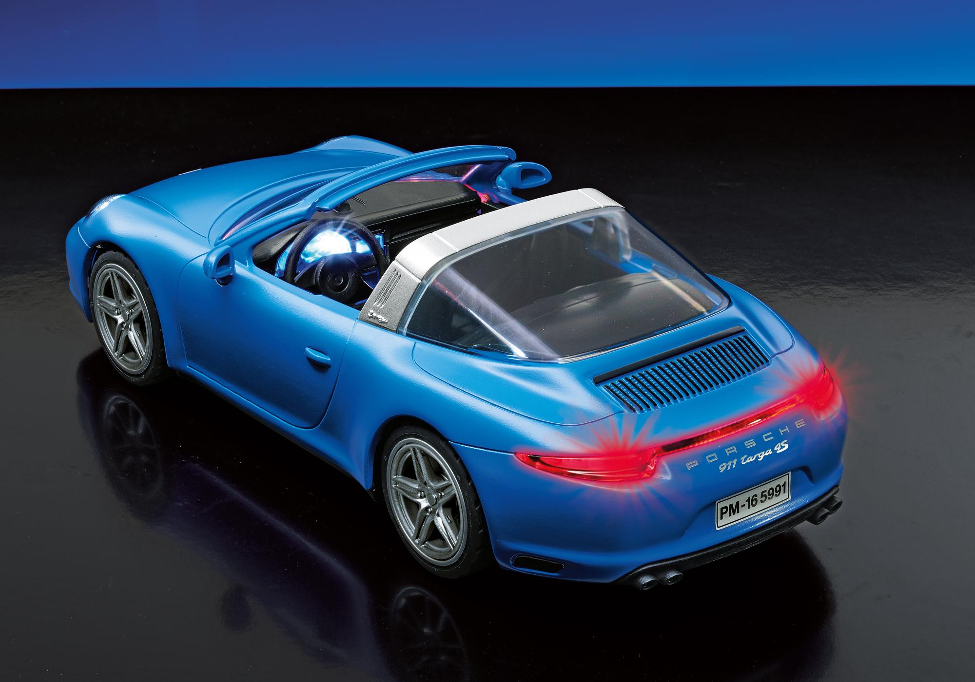 porsche playmobil bleu