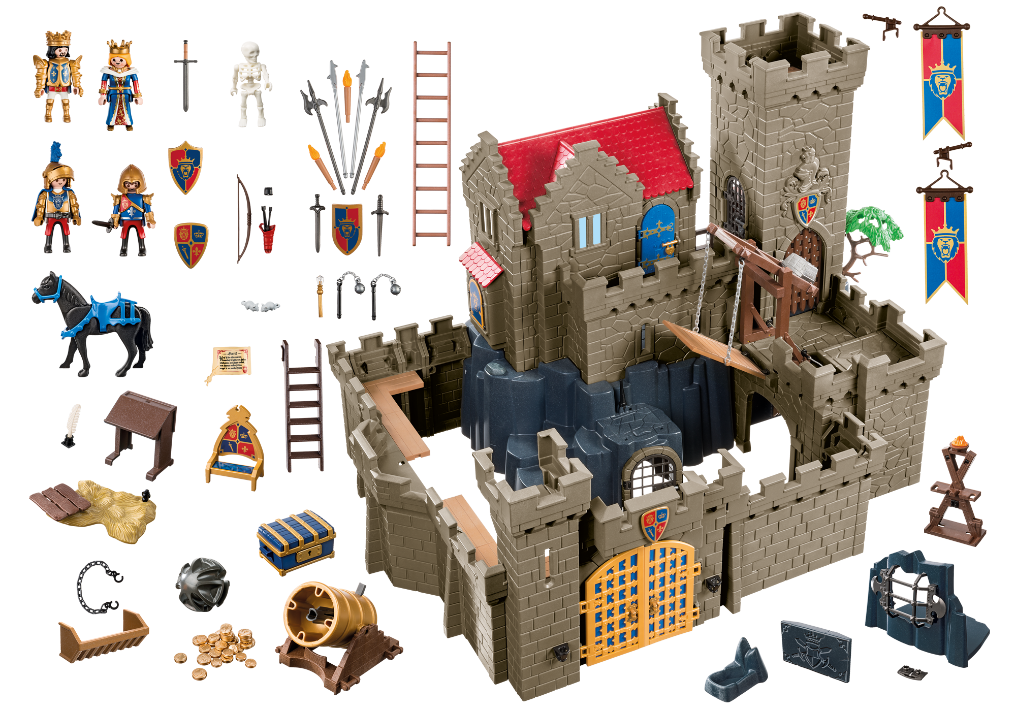 Königsburg der Löwenritter - 6000 - PLAYMOBIL® Deutschland