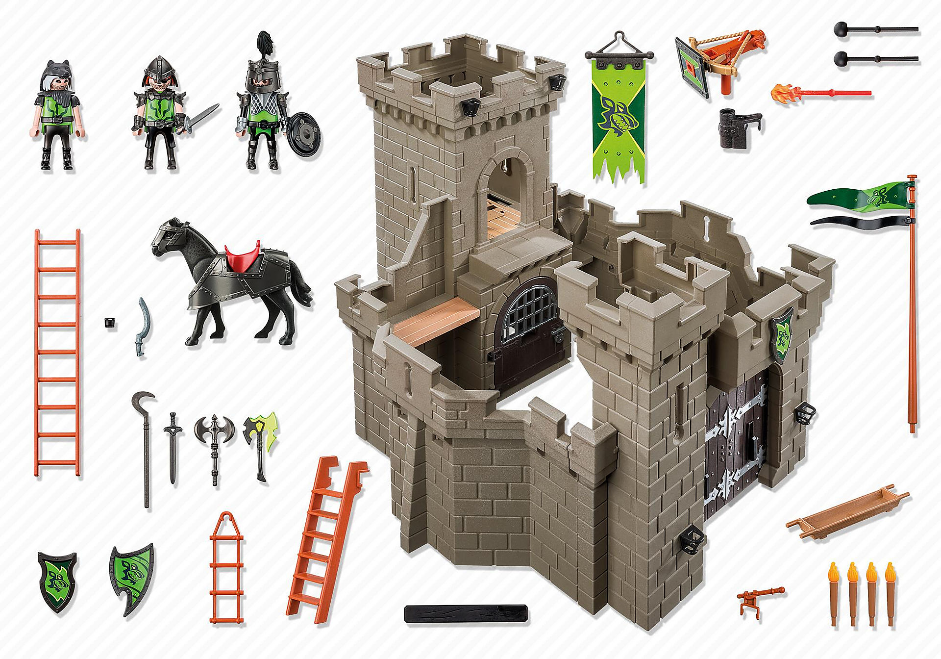 Wolf Knights Castle 6002 Playmobil Usa