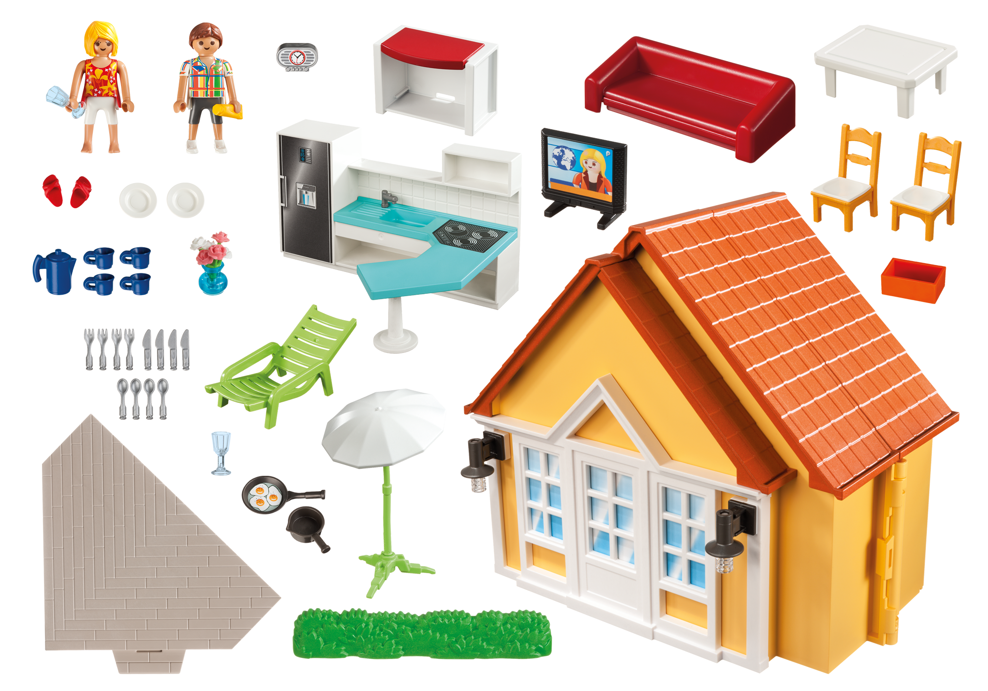 playmobil maison de vacances