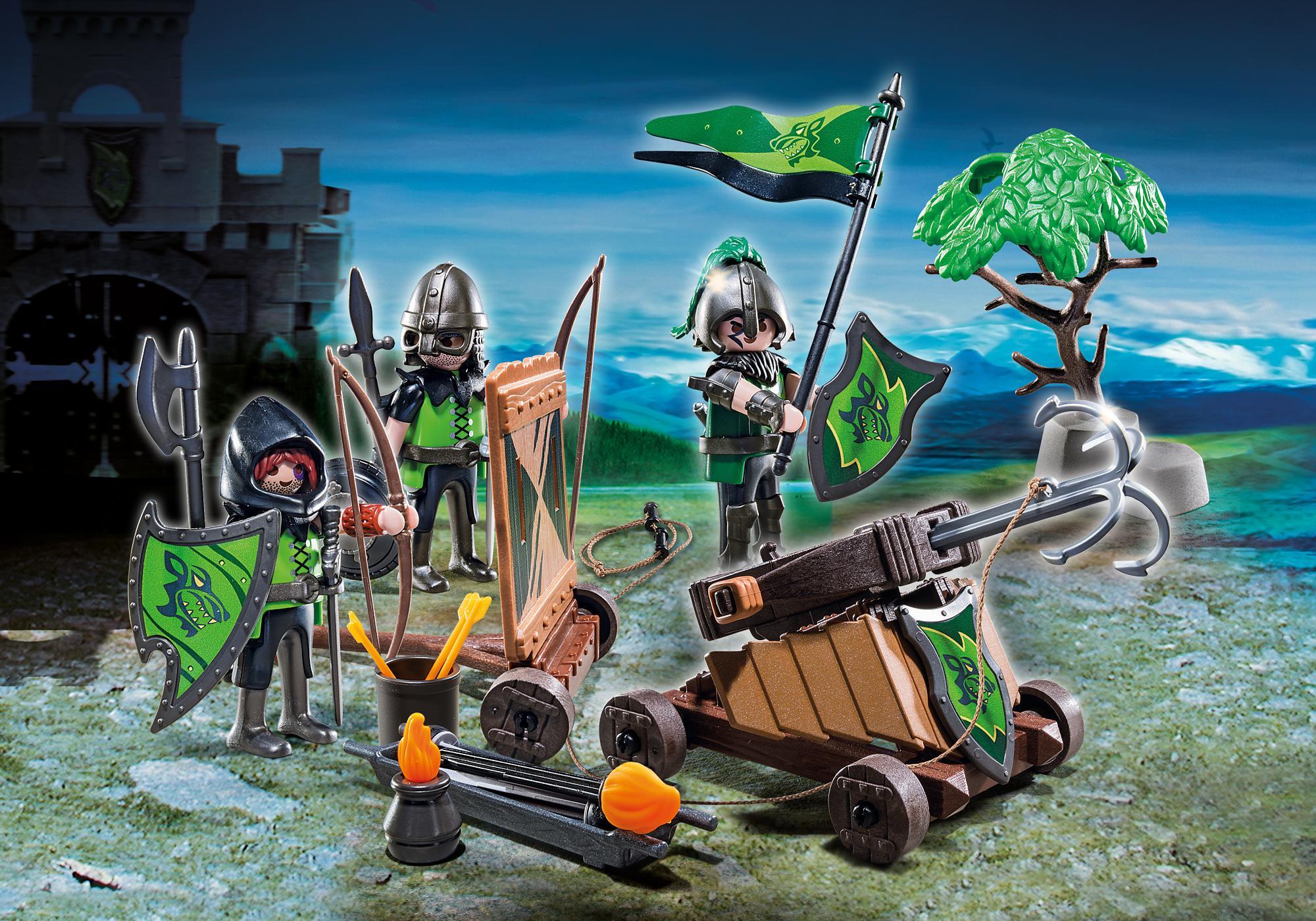 Wolf Knights with Catapult - 6041 - PLAYMOBIL® United Kingdom