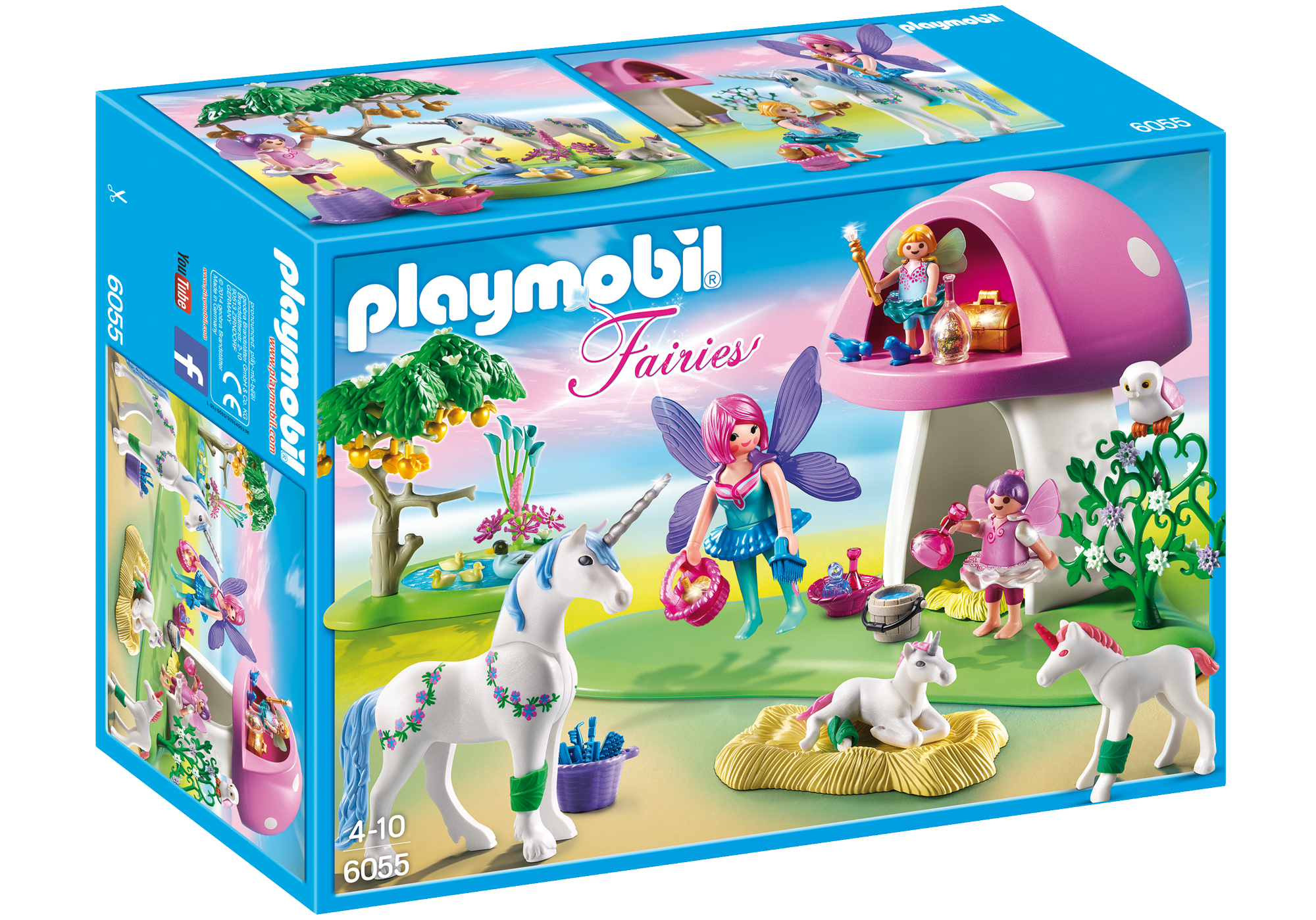 playmobil fairies toadstool