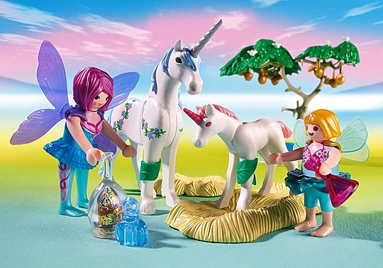 Playmobil fairies and unicorns on sale