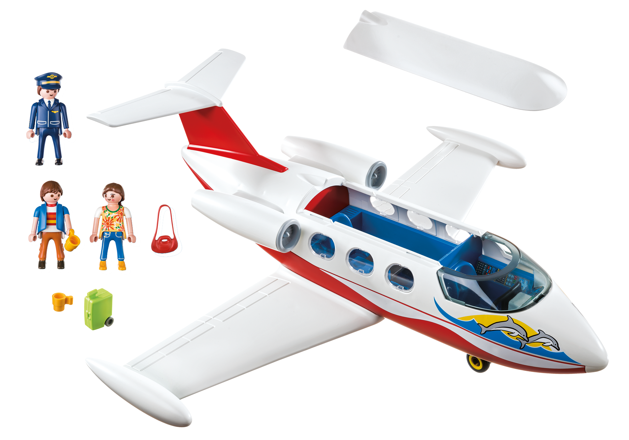 avion playmobil polystyrène