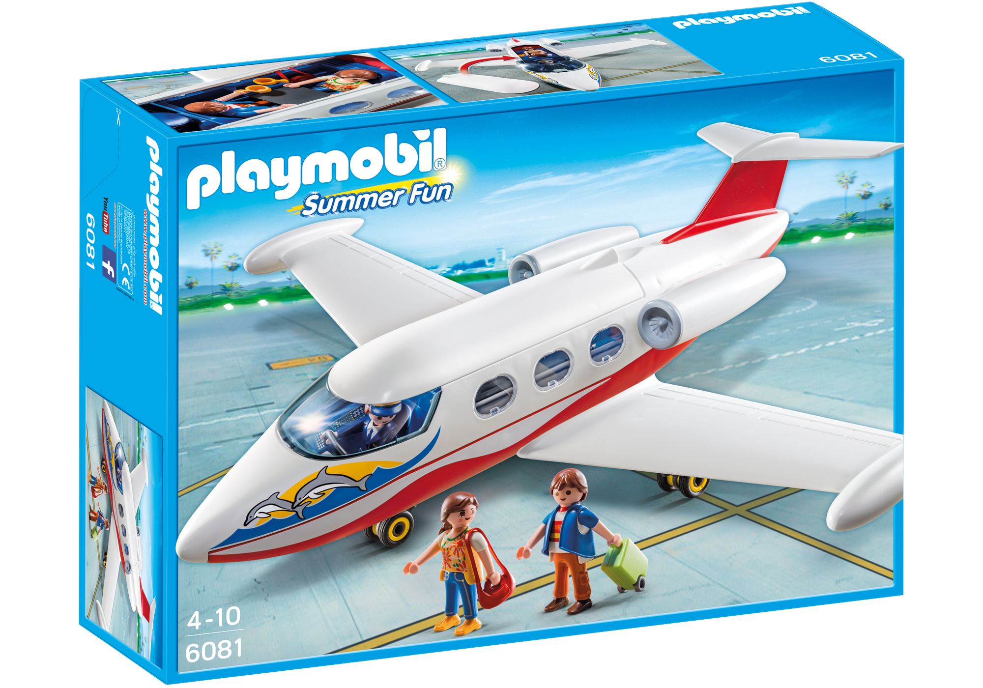 playmobil avion city action