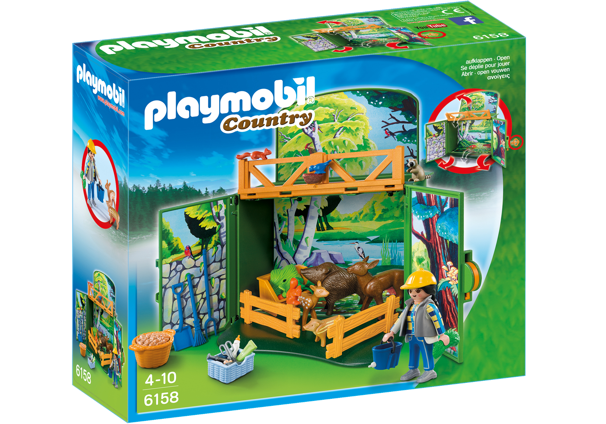 playmobil forest animals