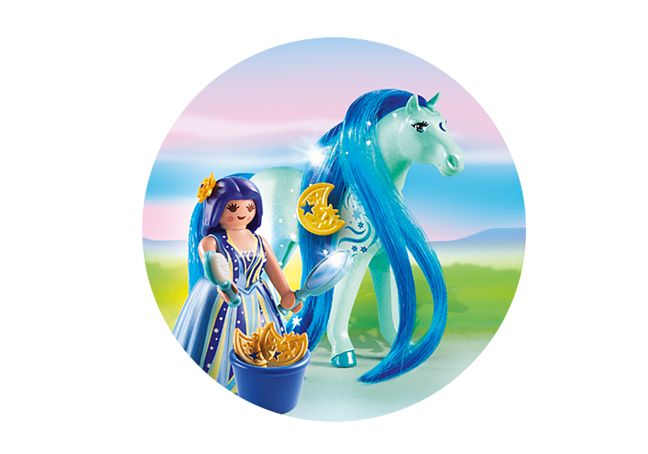 6169 Πριγκίπισσα Φεγγαρόλουστη με άλογο detail image 4