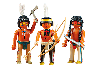 6272 3 Sioux indianen