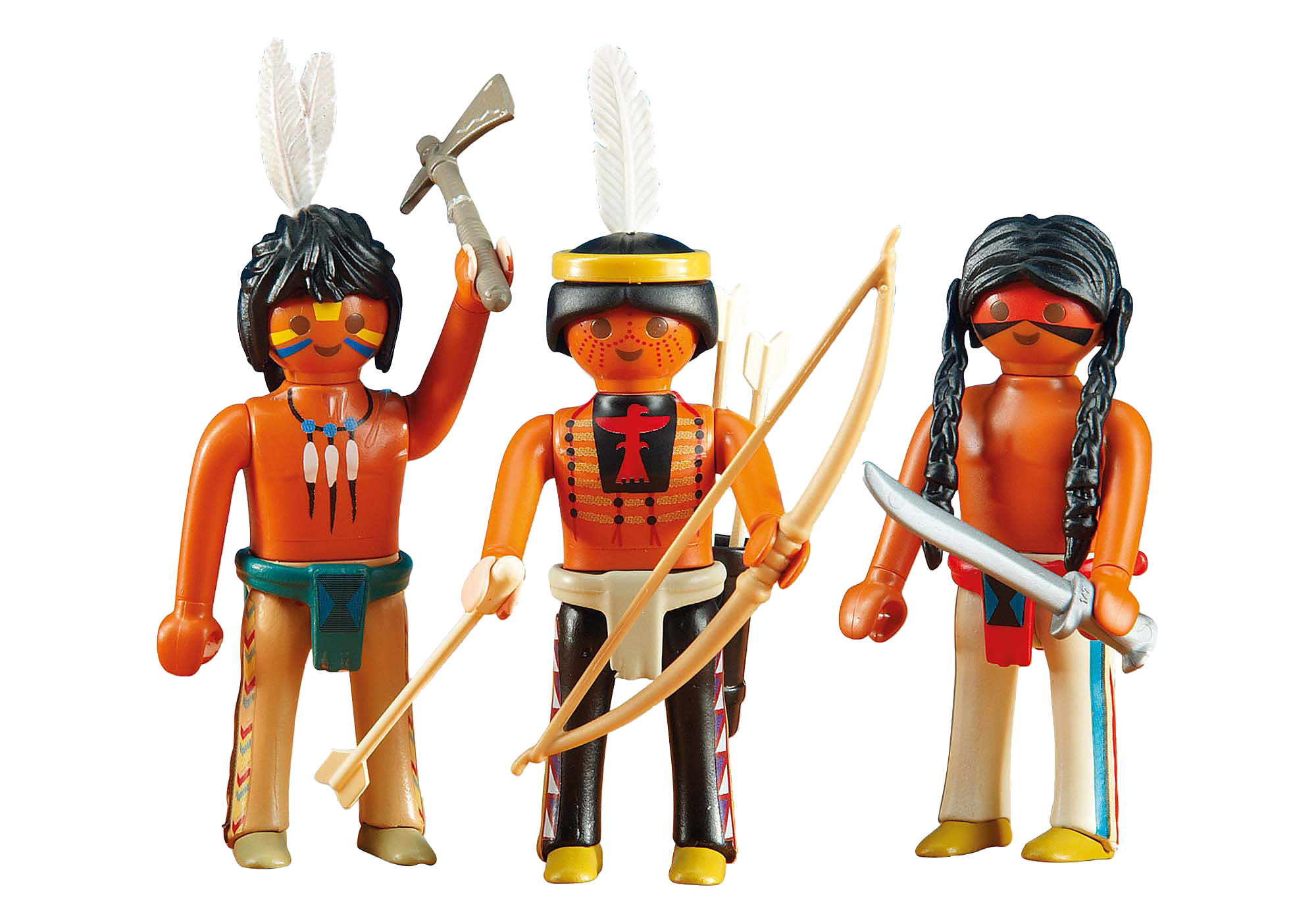 indad Midlertidig tilskuer 3 Sioux-Indianer - 6272 | PLAYMOBIL®