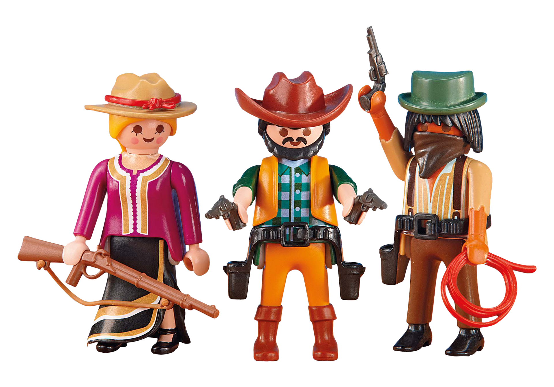 Playmobil Western Mädchen mit Cowboyhut top 