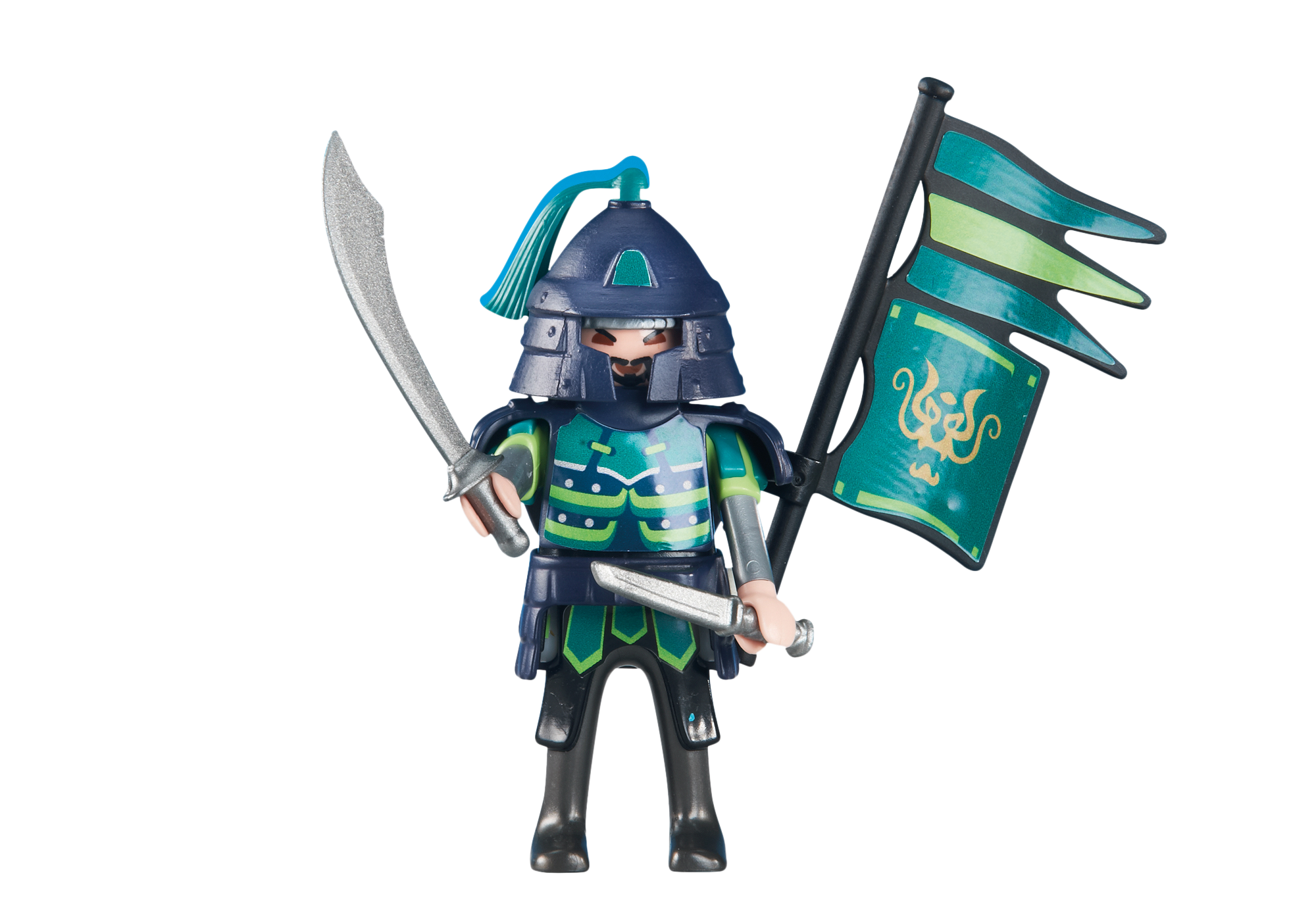 6327 Chef des Dragons Asiatiques verts