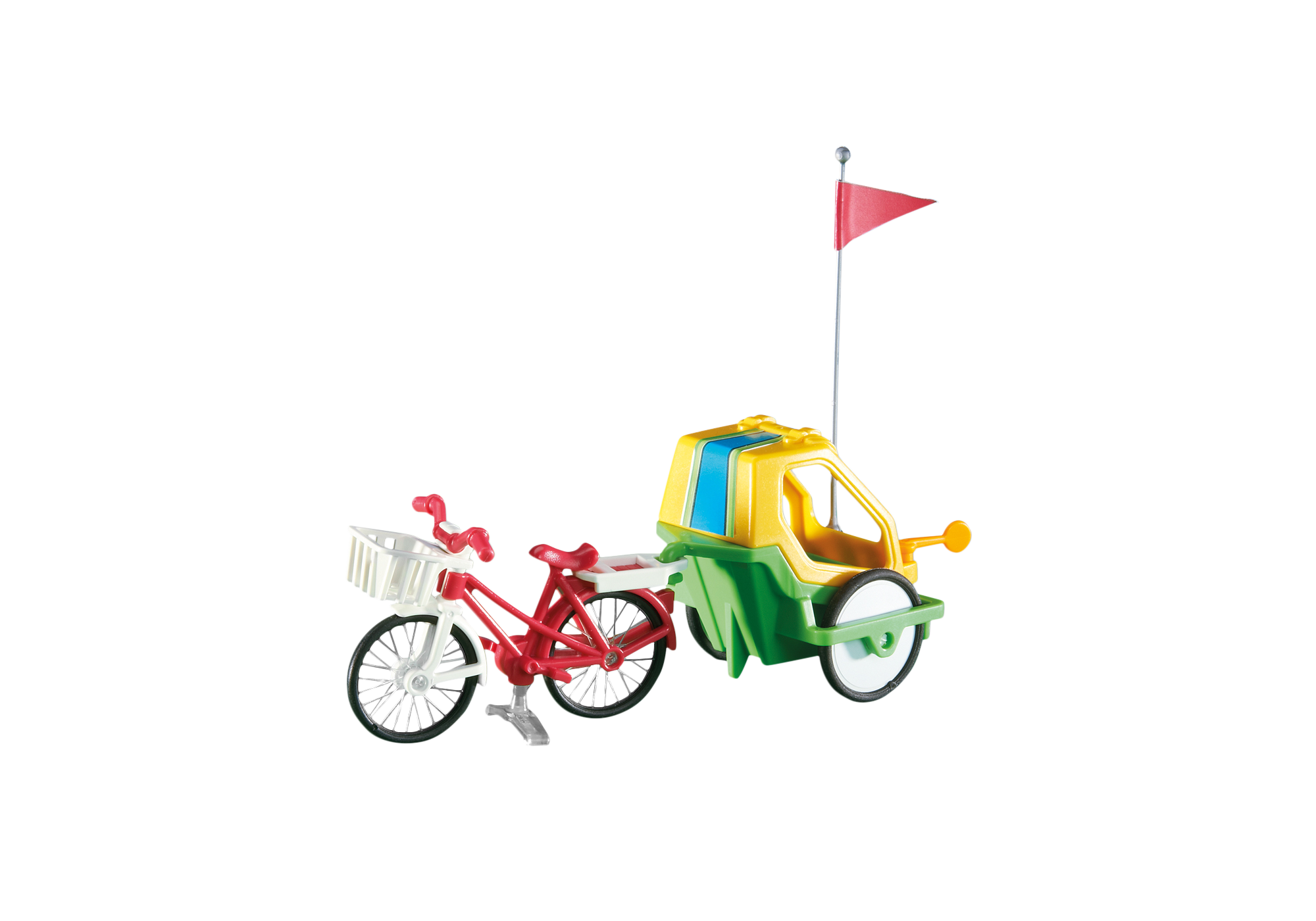 6388 V&eacute;lo avec remorque pour enfant 