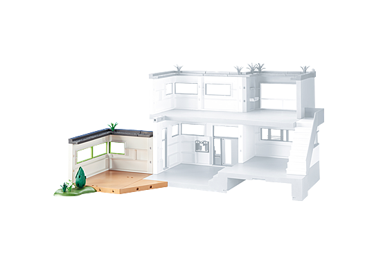 Extension casa moderna playmobil sales