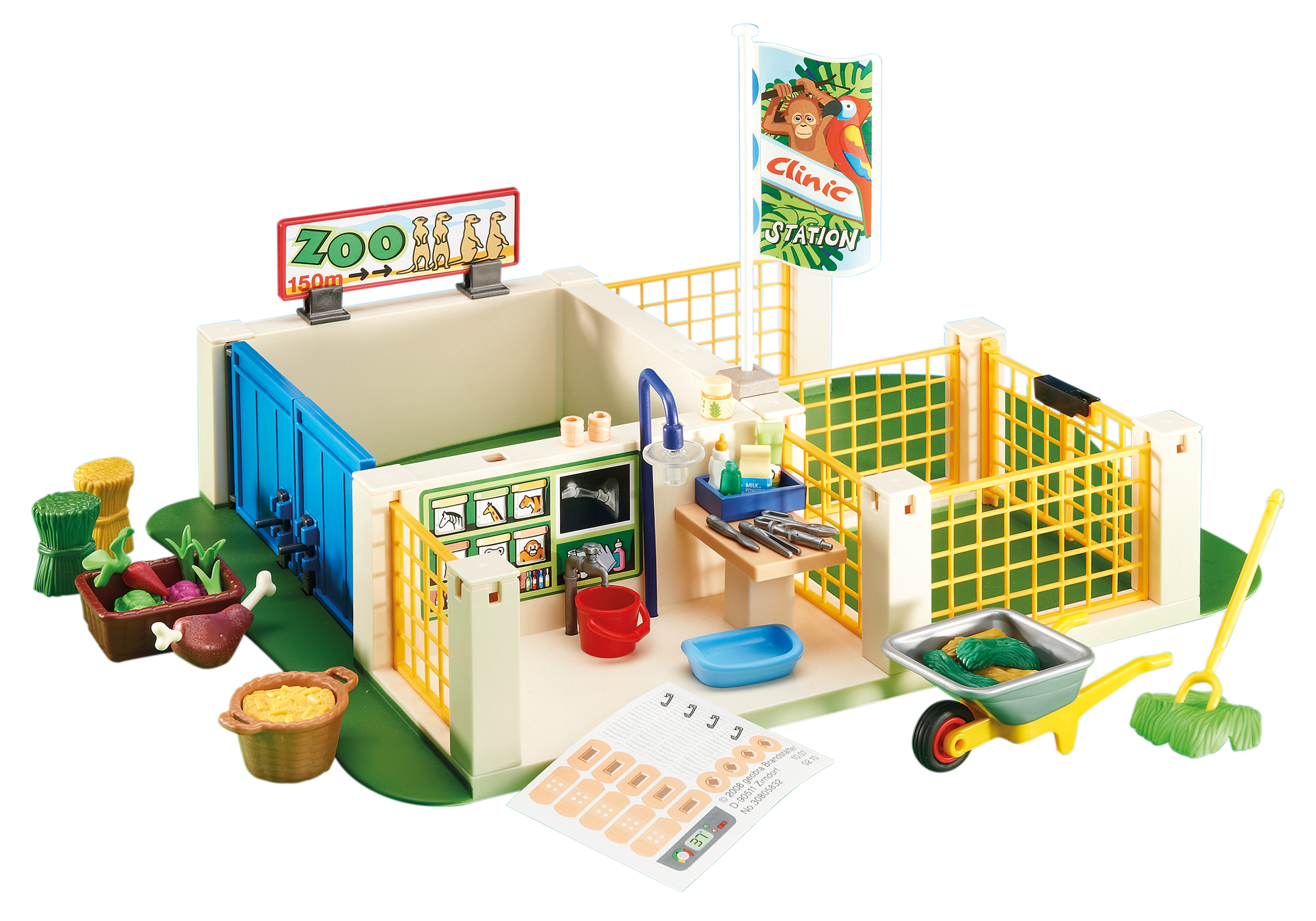 playmobil animal care station