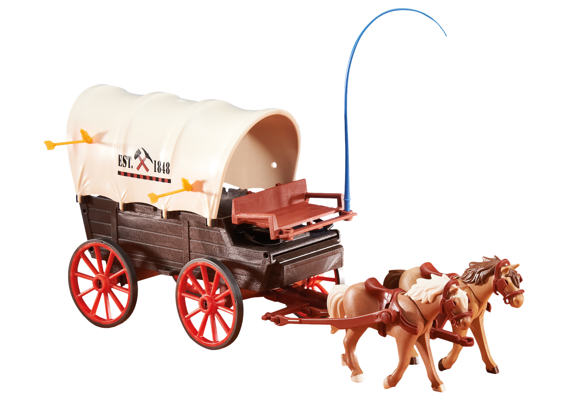 caravana con bandidos de playmobil