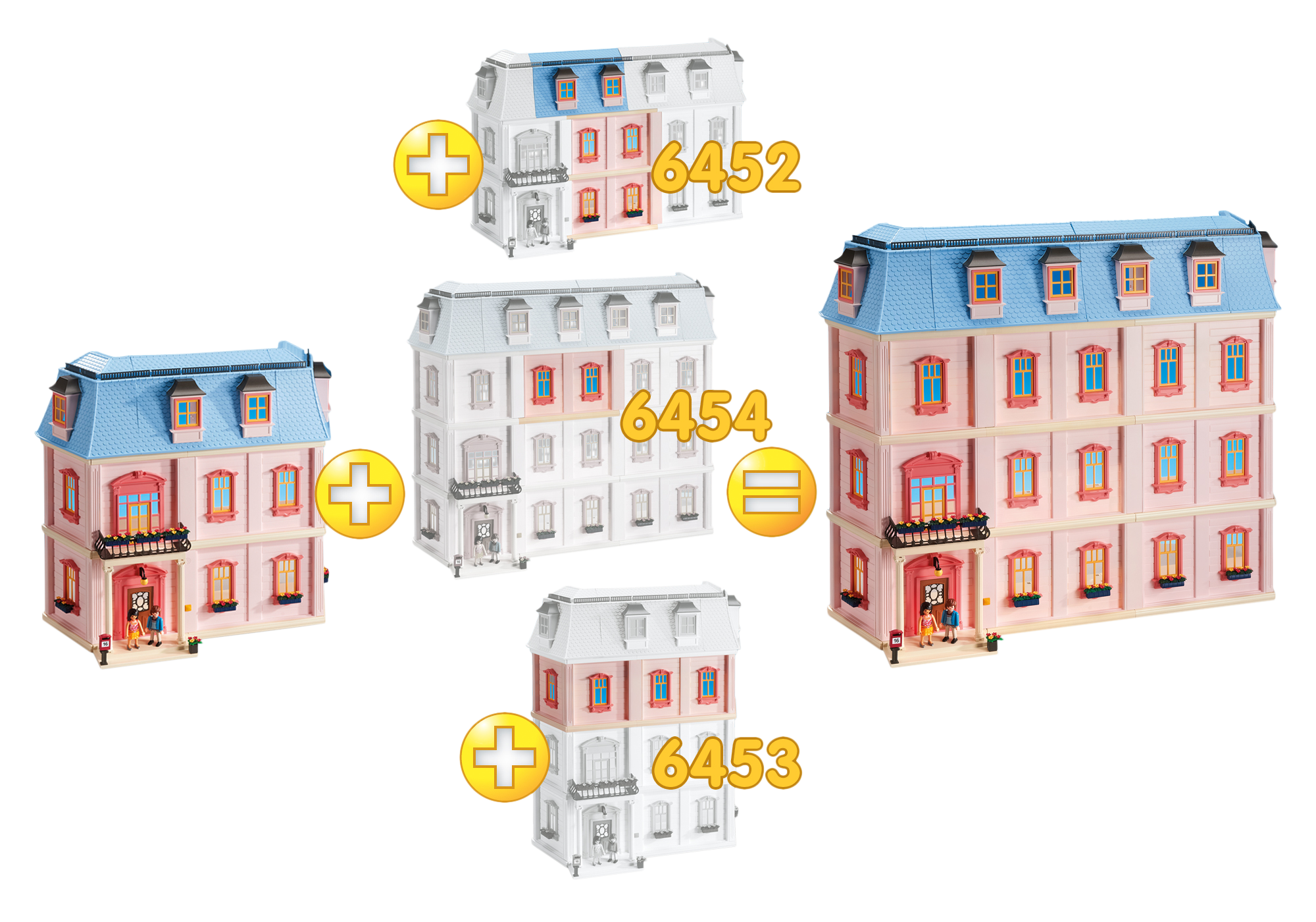 Floor Extension for Deluxe Dollhouse (5303) 6454 PLAYMOBIL® USA