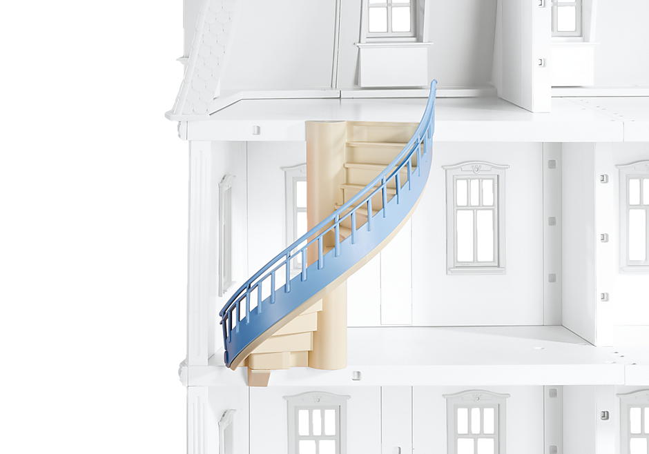 6455 Spiral Staircase for Deluxe Dollhouse (5303) detail image 1