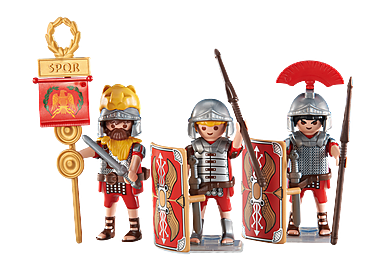6490 3 romerska legionärer