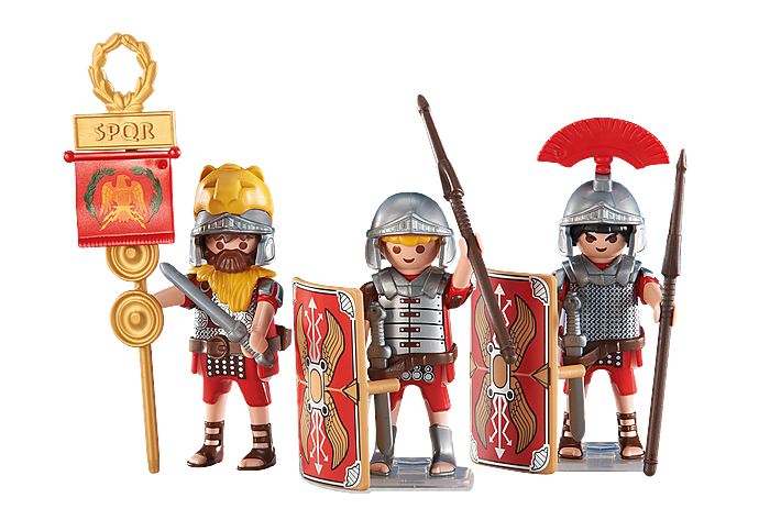 6490 3 romerska legionärer