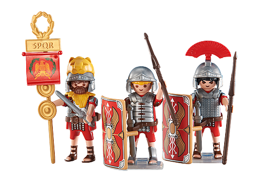 3 Roman Soldiers - 6490 | PLAYMOBIL®