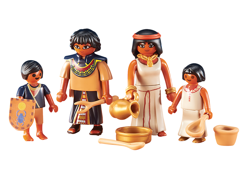 6492 Egyptisk familie detail image 1