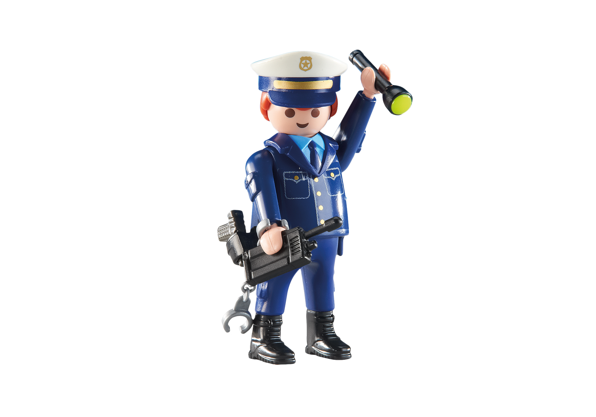 Playmobil 6502 Polizisten Chef POLIZEI SEK mit Pistole NEU in OVP 