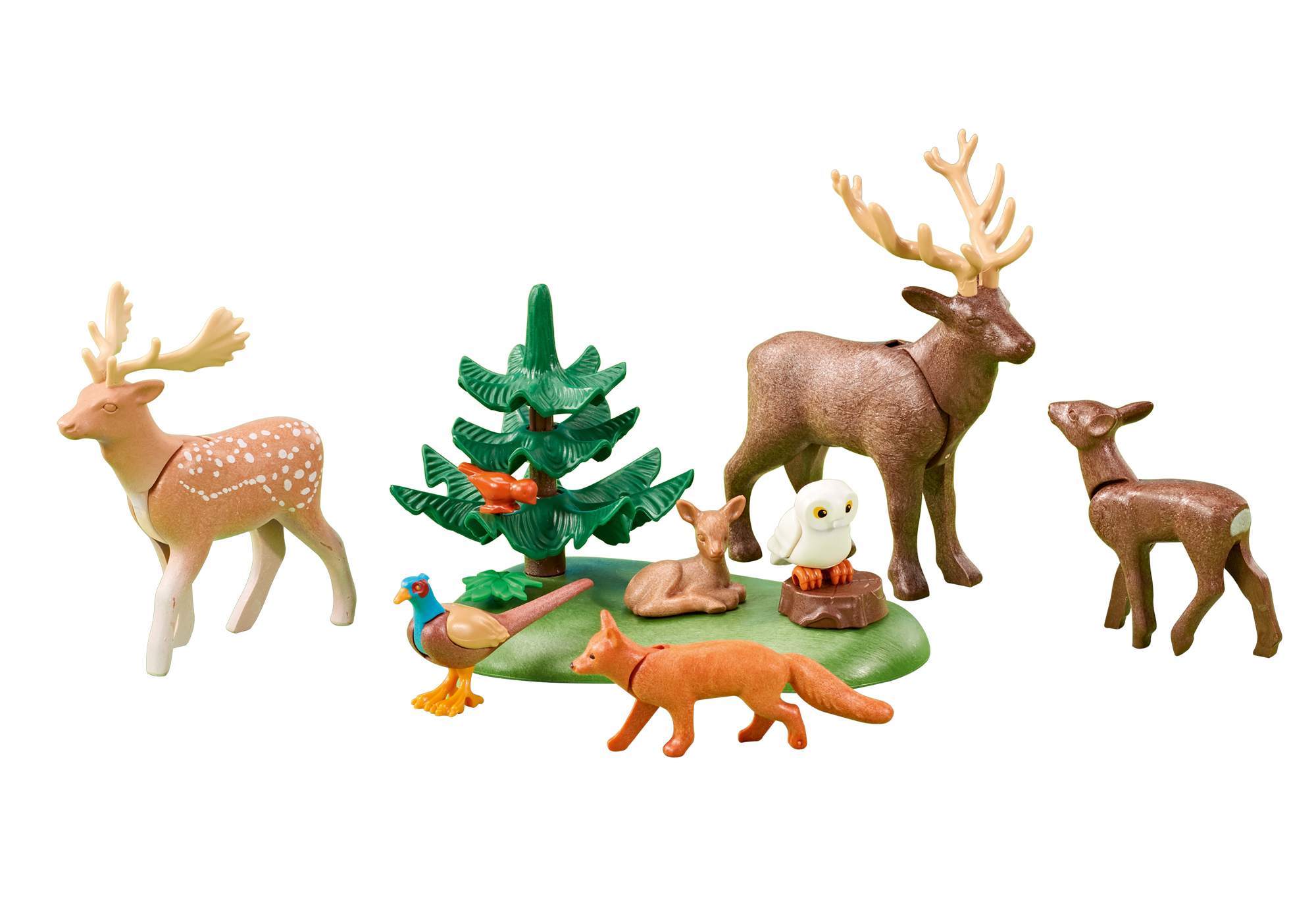 playmobil animaux foret