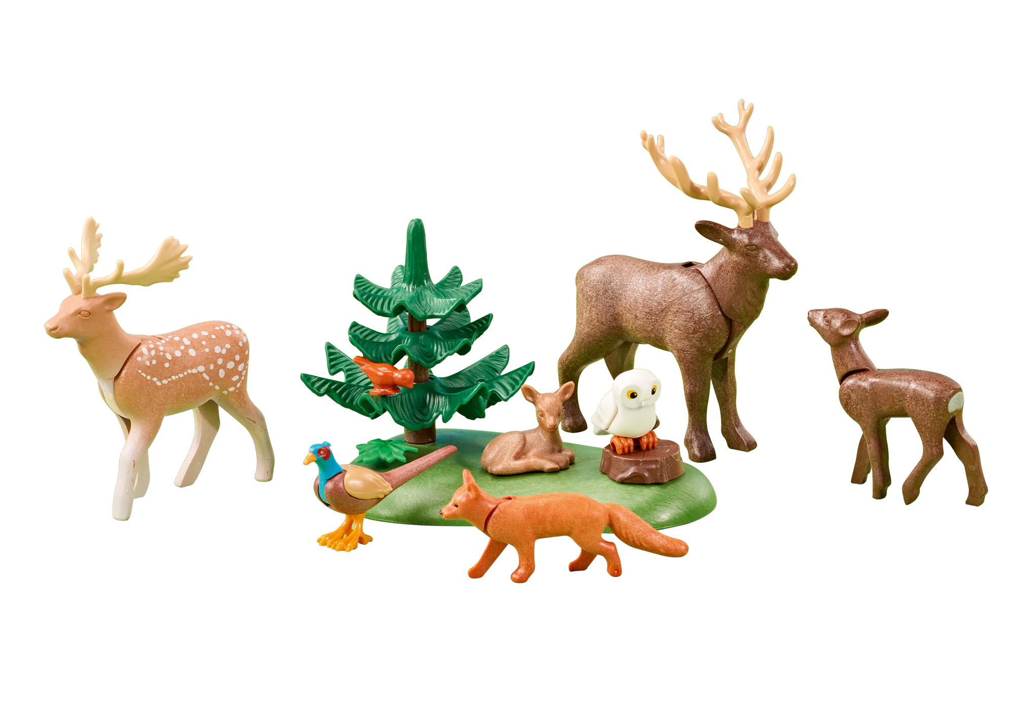 playmobil 123 animaux de la foret