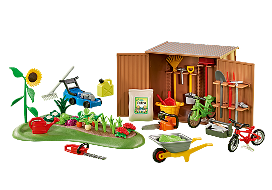 Tool Shed with Garden 6558 PLAYMOBIL