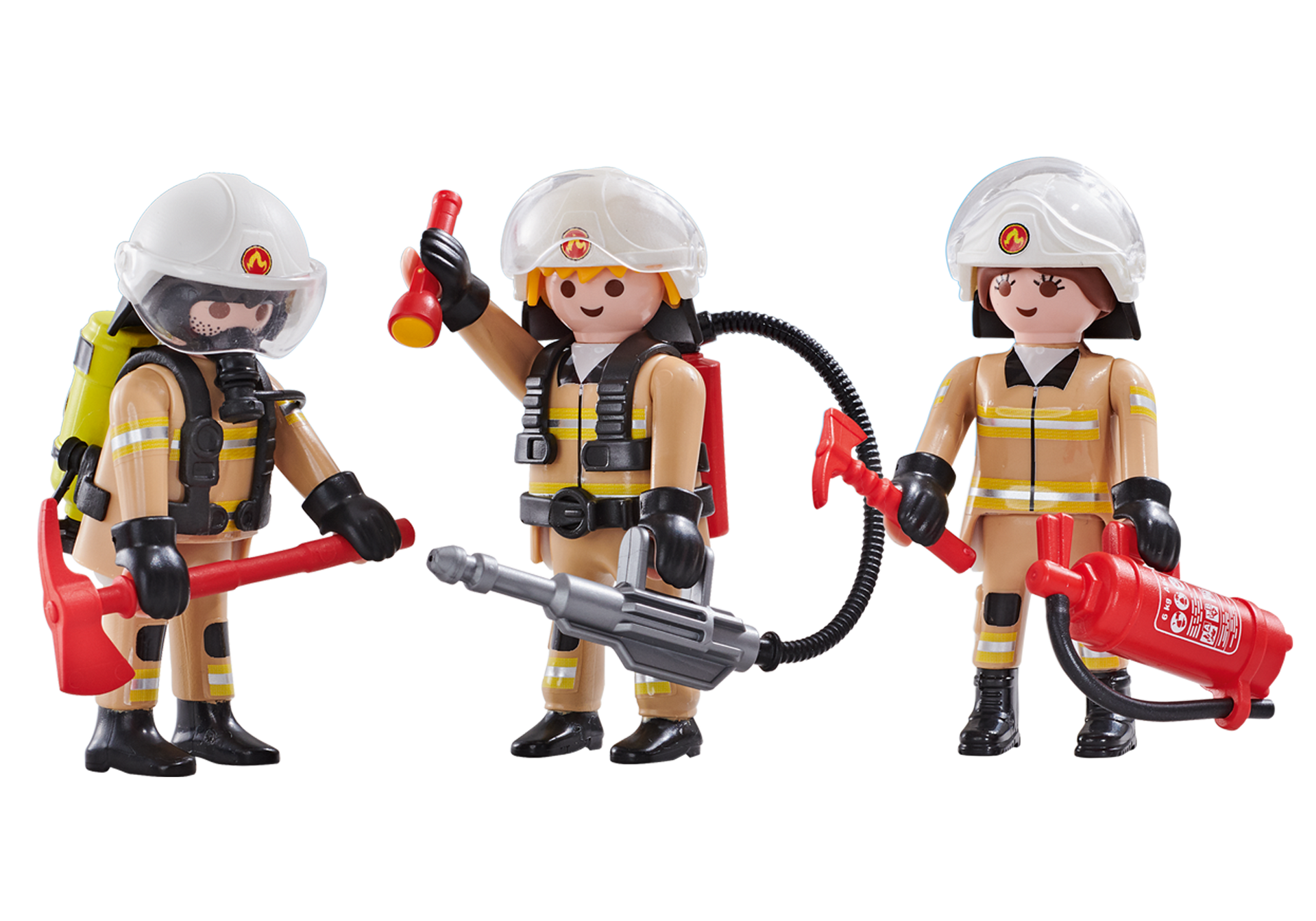 Playmobil Special 4608 Feuerwehrmann mit Zubehör und Megafon Ergänzung 