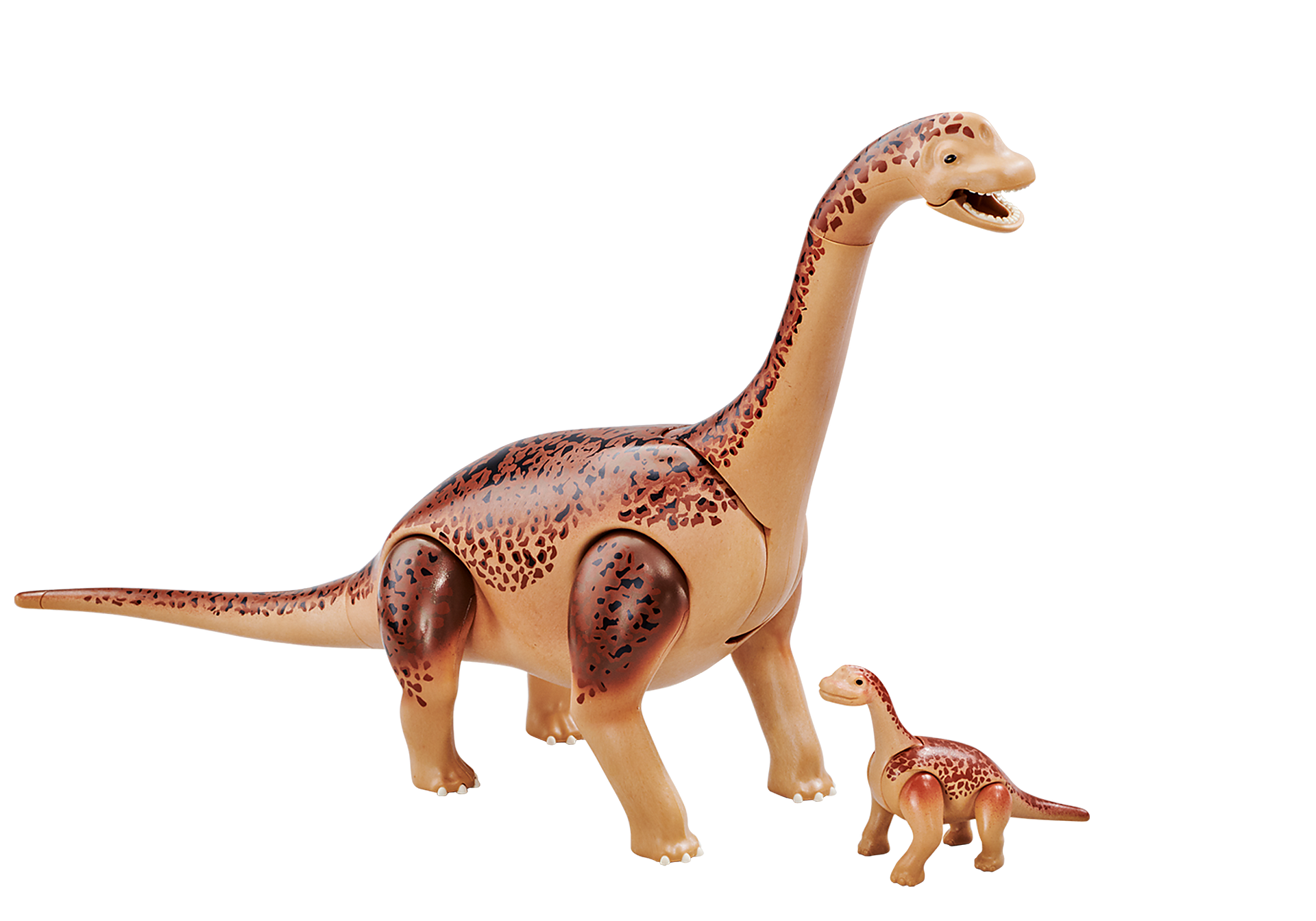 6595 Brachiosaurus with baby zoom image1