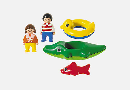 6633-A Enfants/bateau crocodile detail image 2