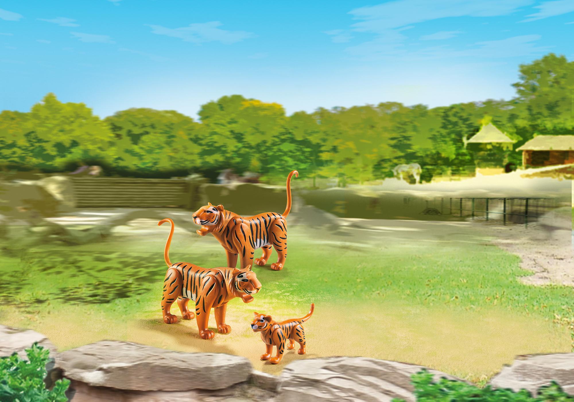 playmobil tiger family