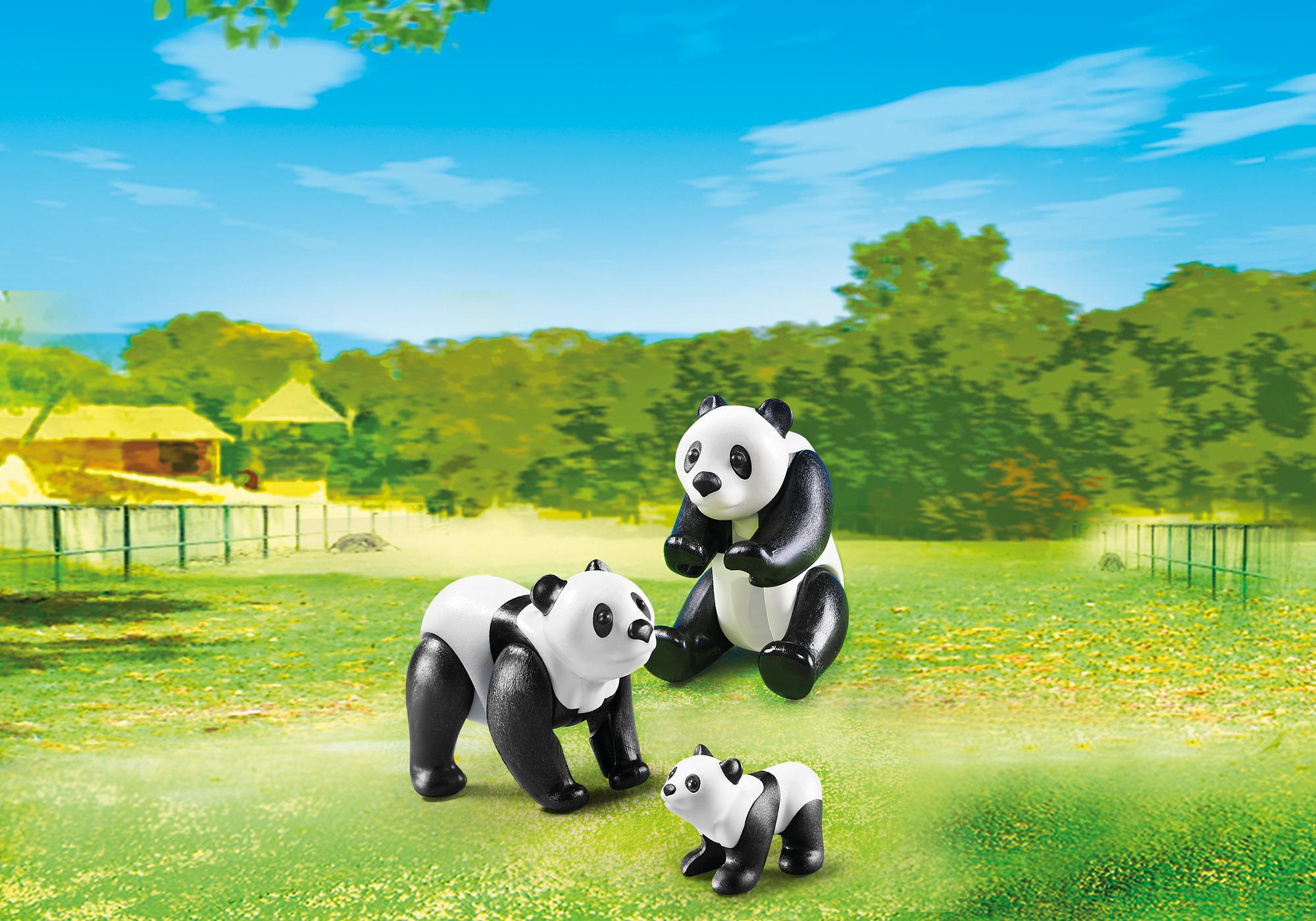 playmobil panda family