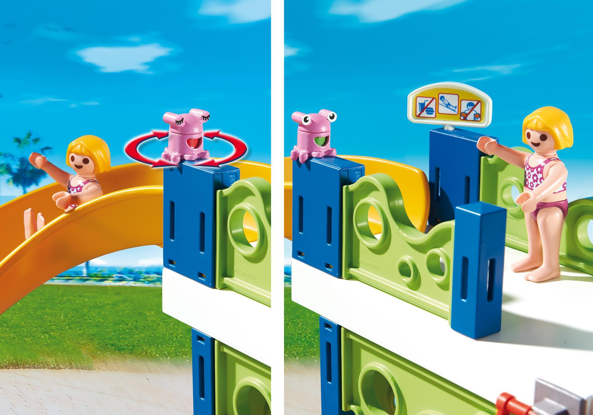 playmobil 6669 water park with slides