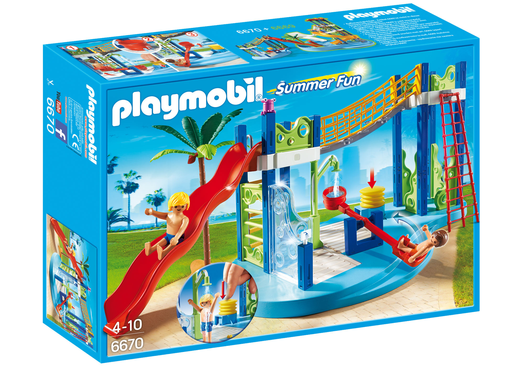 playmobil water slide