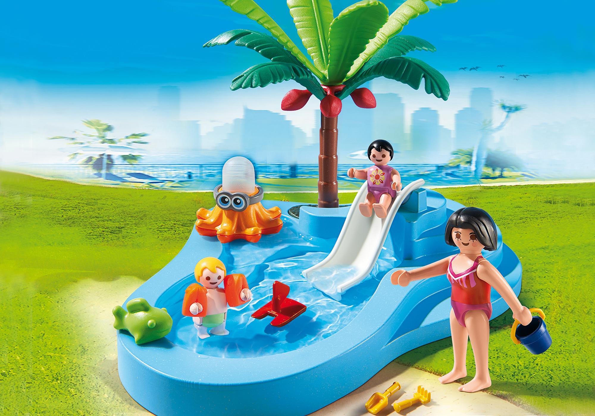 6673 Bassin pour b&eacute;b&eacute;s et mini-toboggan 