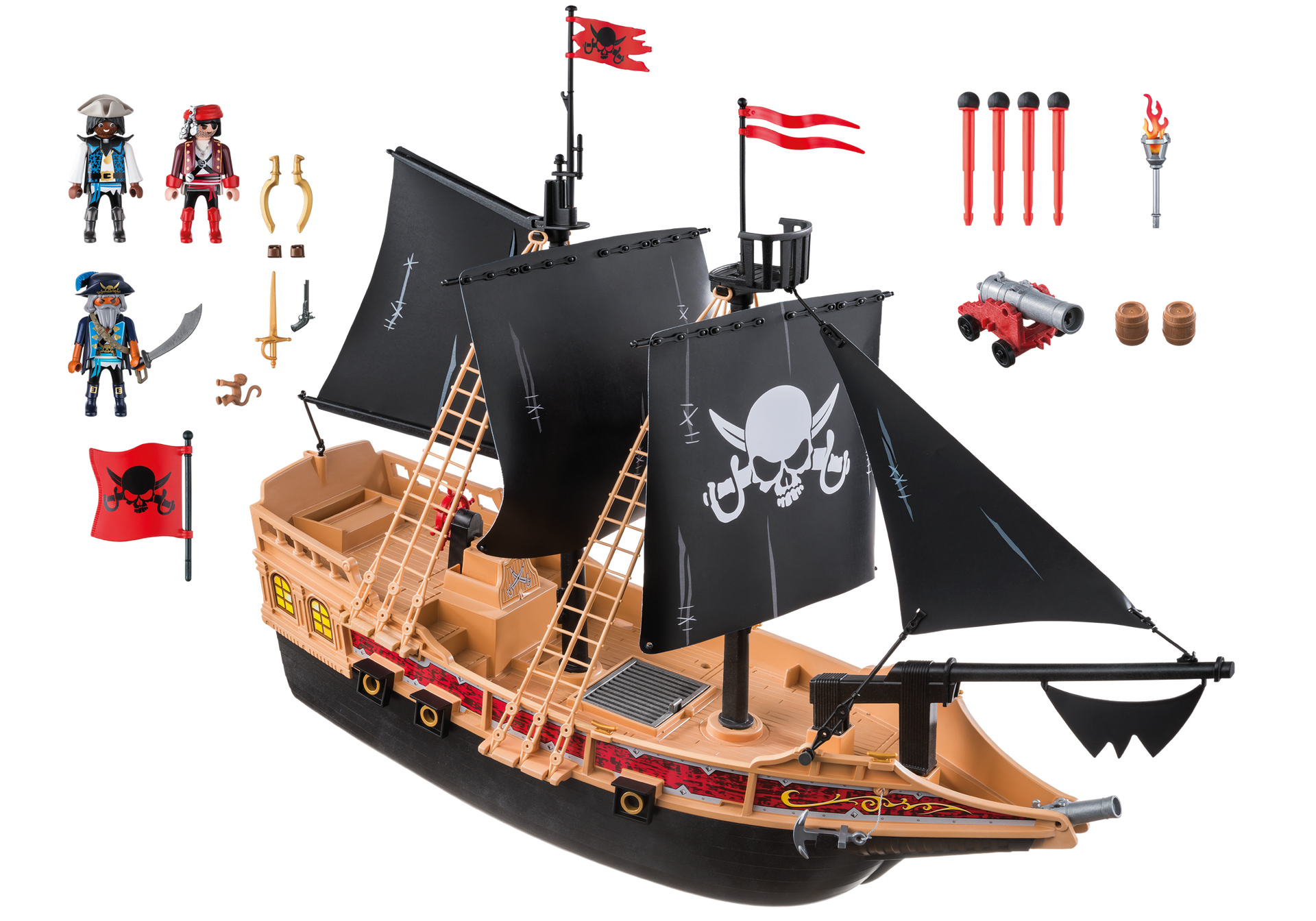 Bateau pirates des ténèbres 6678 PLAYMOBIL France 6678