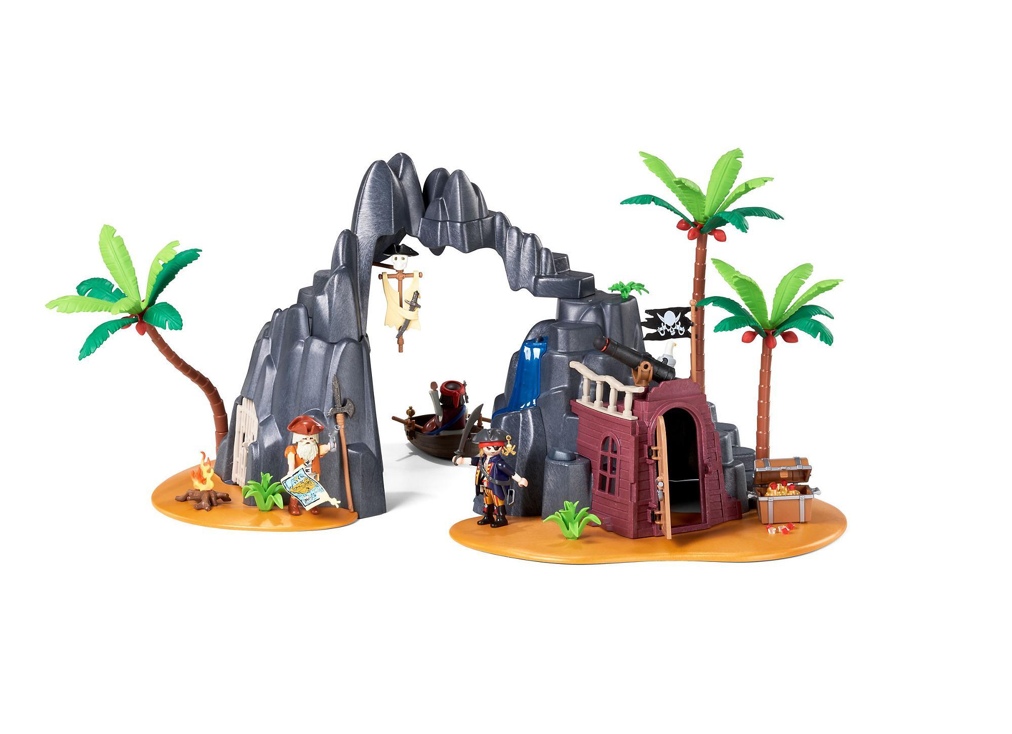 playmobil pirate cave