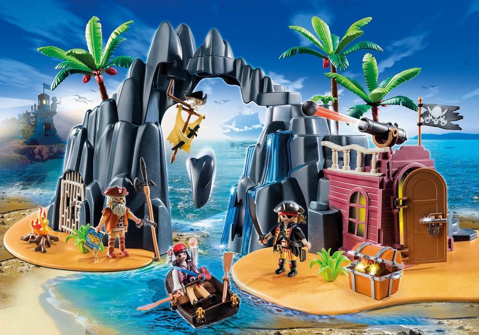 Playmobil Take Along Pirates Treasure Island 