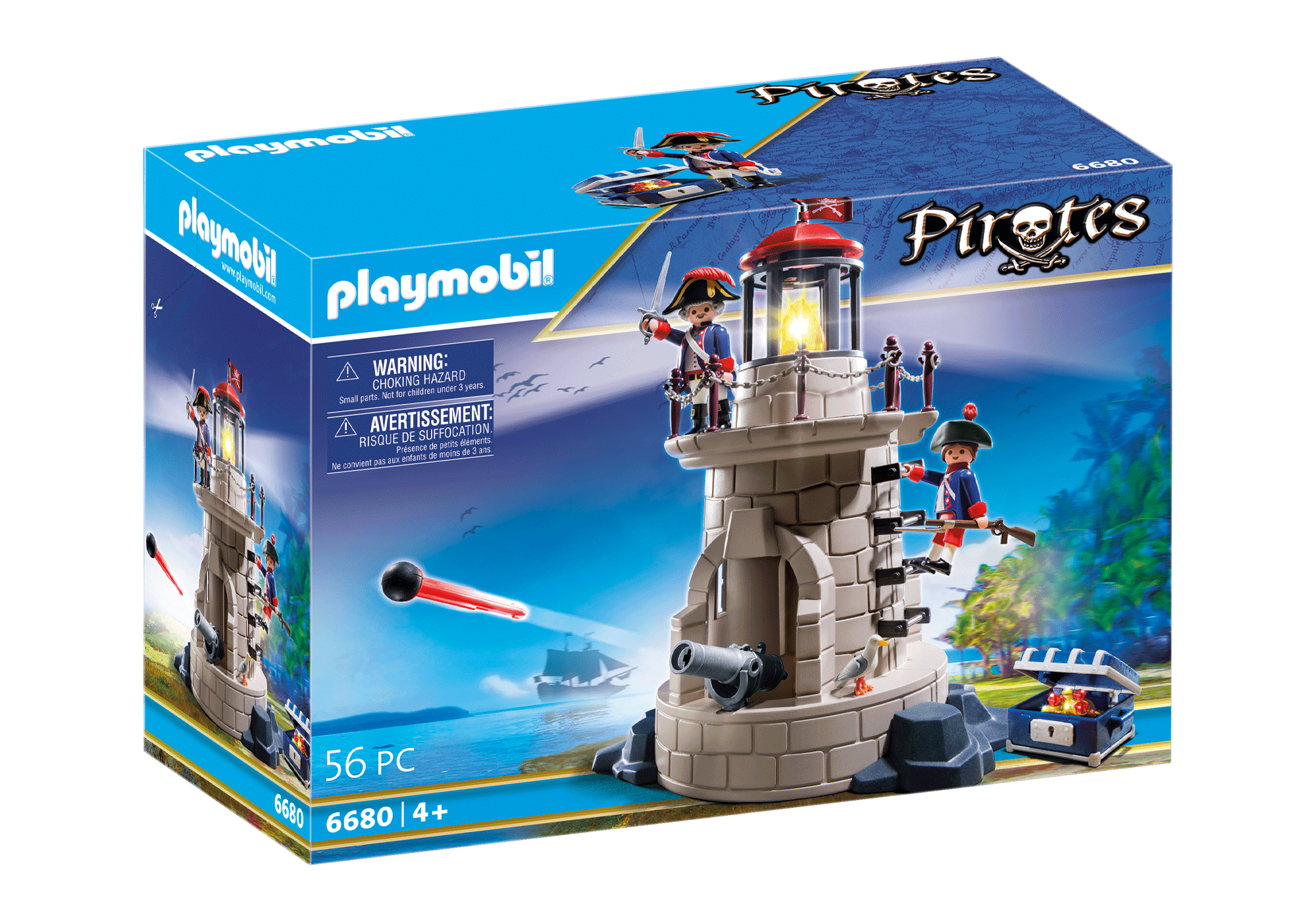 playmobil faro con soldados