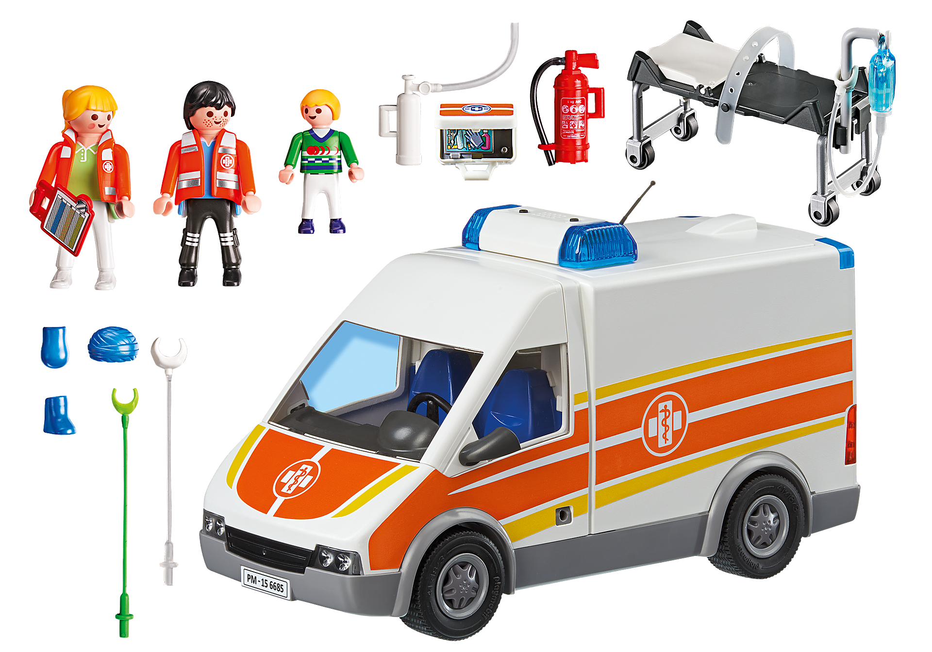 6685 Ambulancia con Luces y Sonido zoom image4