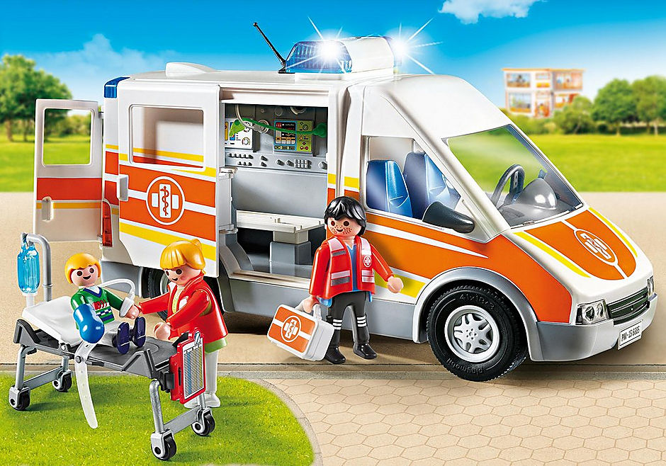 6685 Ambulancia con Luces y Sonido detail image 1