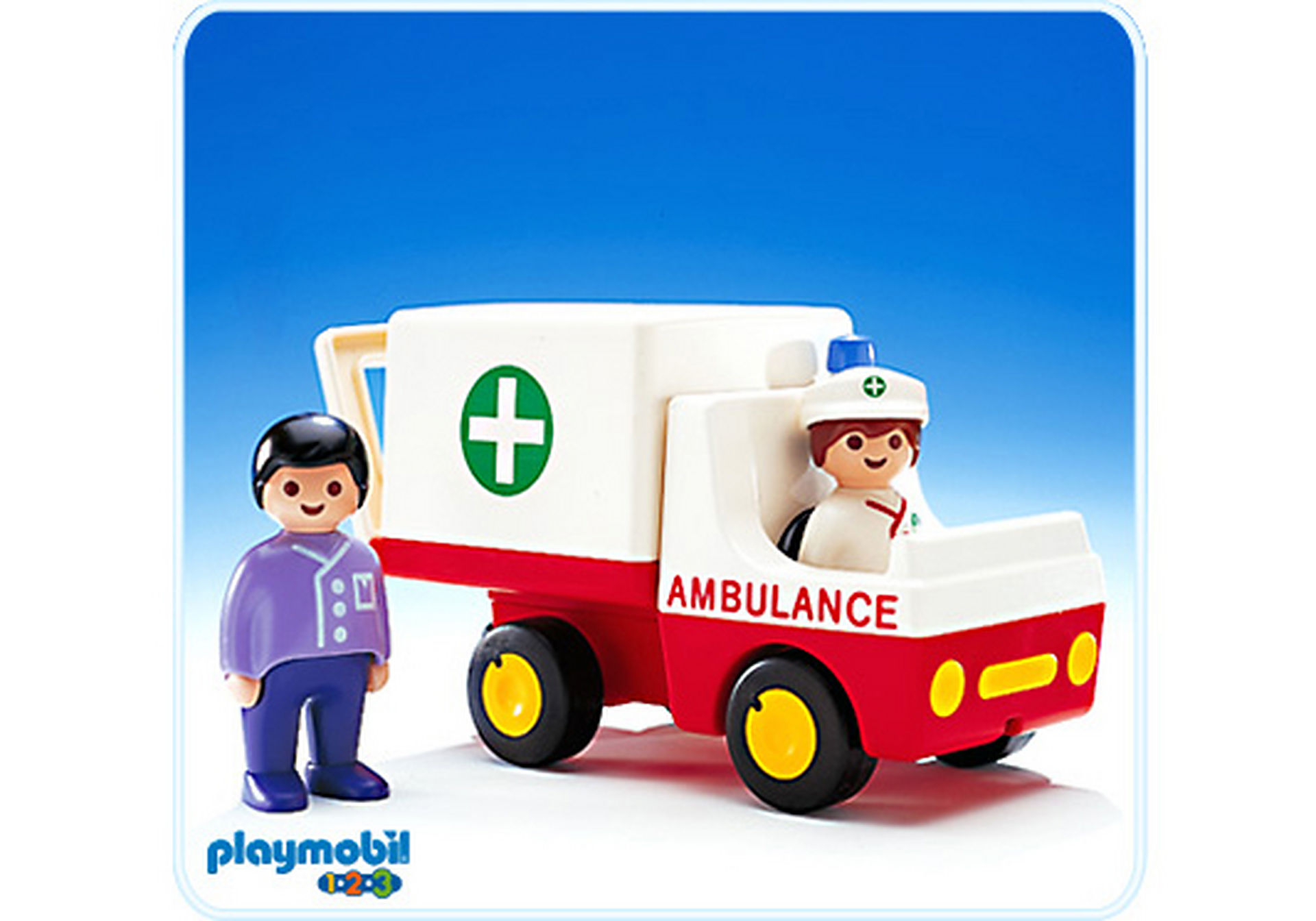 6708-A Ambulance / 2 personnages zoom image1